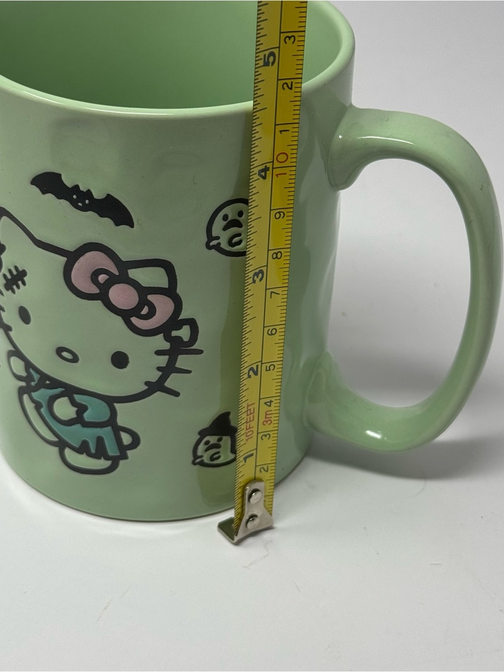 Sanrio Green Ceramic Hello Kitty Zombie Halloween Mug - Picture 5 of 5